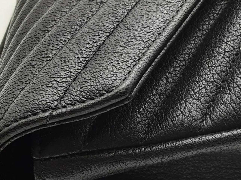 Yves Saint Laurent Sac Collège Envelope Quilted Leather Handbag Fw1224lxzxdu