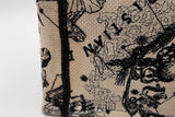 Christian Dior Zodiac Toile De Jouy Embroidered Book Tote Bag Eb0826sxzsa