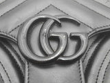 Gucci Gg Marmont Medium Black Shoulder Bag Sd0625irzsa