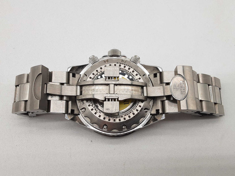 Invicta 18911 47 Reserve Chronograph Mop Dial Steel Automatic Watch Do1024exde