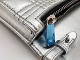 Burberry Lola Metallic Quilted Leather Wallet On Chain Sd0326oewde