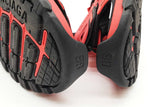 Balenciaga Red Track Sandals Size 8 Eb0526lxzde
