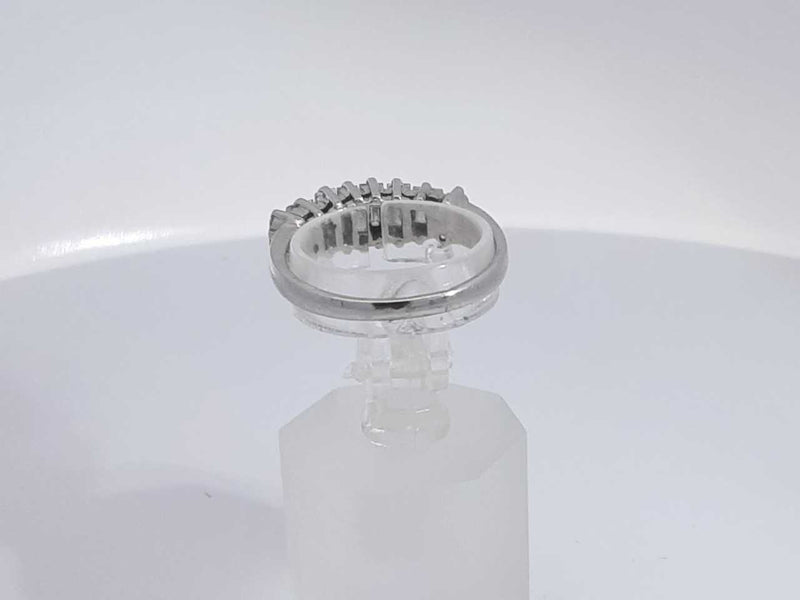 0.90 Cttw Diamond Platinum Ring 4.5 Grams Size 6 Aa0525pxzsa