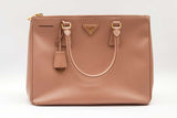 Prada Saffiano Galleria Double Zip Tote Bag Sd0325rzxde