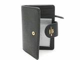 Coach Medium Corner Zip Wallet Black Wallet Aa0726wrsa