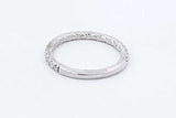 0.24ctw Diamond Ring In 14k White Gold 2.3 Grams Size 5.5 Eb0925lordu