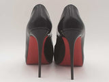 Christian Louboutin Lady Peep 150 Patent Black Size 37.5 Aa0726orzsa