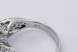 2.4cttw Diamond Ring In 14k White Gold 6.5 Grams Size 7 Eb1125lpxzsa
