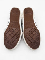 Burberry Jack Trainers In Archive Check Cotton Canvas Size Eu 39 Fw1125ozxdu