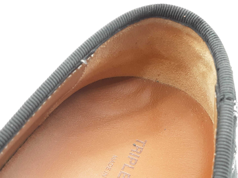 Christian Louboutin Dandelion Flat Black Loafers Size Eu 44.5 M Do0625ocrde