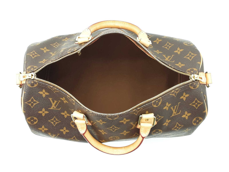 Louis Vuitton Speedy Bandoulière 35 In Monogram Coated Canvas Fw0925wxzdu