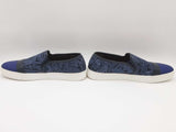 Etro Navy Paisley Canvas Slip On Slippers Size 43it Sd0426lzxde