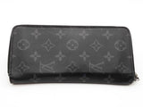 Louis Vuitton Zippy Horizontal Black Wallet Sd0426lrzde