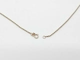 14k Yellow Gold 2.8 Grams 18 Inch Rope Chain Mk0326lizmia