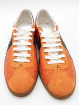 Lanvin Orange Sneakers Size 45 Eb1225oxzde
