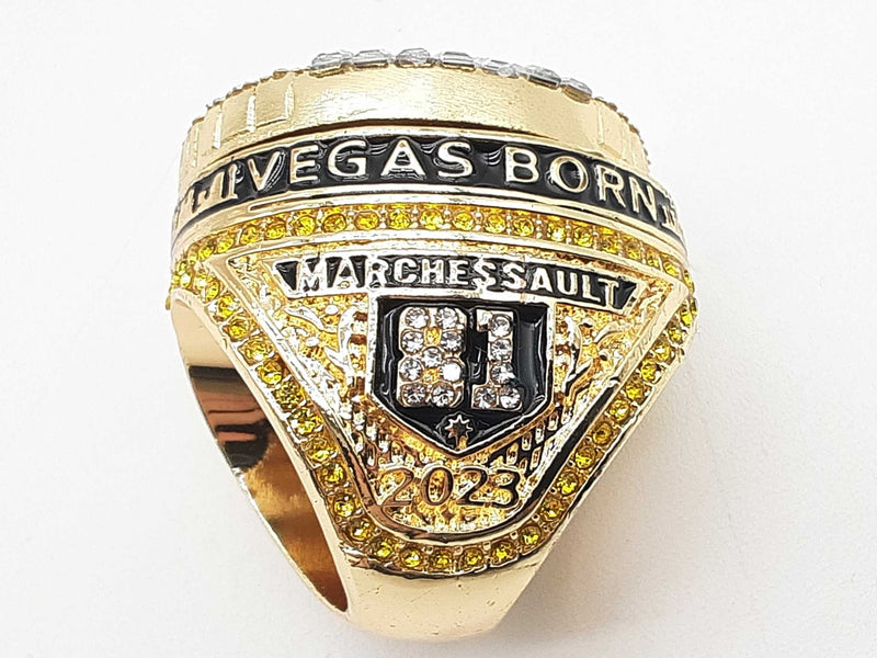 Las Vegas Golden Knights Vgk Memorabilia Copper Ring Size 10.25 Do0424llde