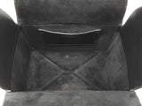 Yves Saint Laurent Take-away Top Handle Bag In Black Monogram-embossed Leather Fw026rzxdu