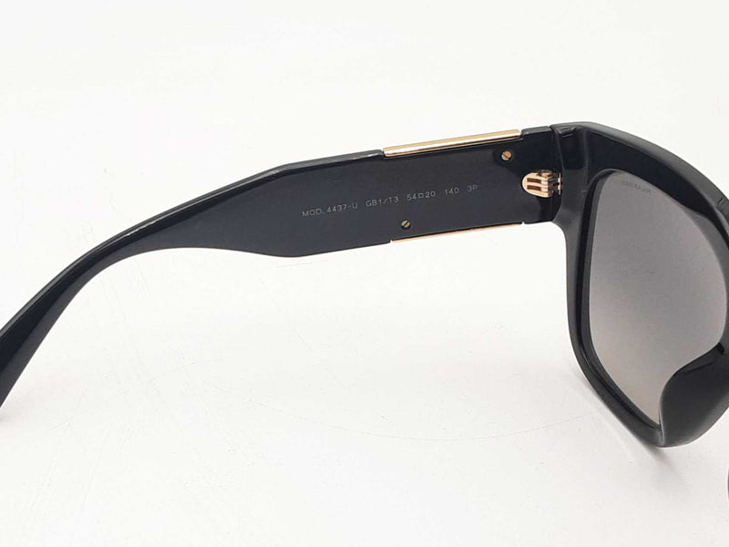 Versace 4437-u Black Sunglasses Grey Lenses Aa1025crsa