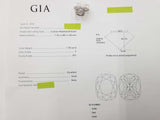 2.46 Cttw Diamond & Platinum  Ring & Gia Cert. 6.7 Grams Size 3.75 Fw0725pxzxdu