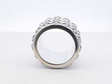 Chrome Hearts Pete Punk Triple Stack Ring In Silver 32.5g Size 10.5 Fw0426rxzdu