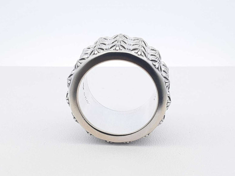 Chrome Hearts Pete Punk Triple Stack Ring In Silver 32.5g Size