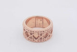 Christian Dior My Dior Cannage 18k Rose Gold Ring 5.6 Grams Size 49 Eb0326loxzde