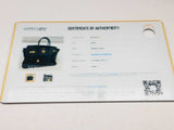 Hermes Birkin 35 Noir Black Clemence Gold Hardware Handbag Do0824erxzde