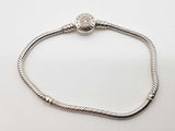 Pandora Moments 0.925 Sterling Silver Bracelet 7 In Do0626oxde