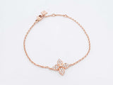 Louis Vuitton 18k Rose Gold Blossom Bracelet 3.8 Grams 6-7 Inch Fw0325lxzxdu