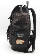 Coach Ny Polar Backpack Black Aa0626ezsa