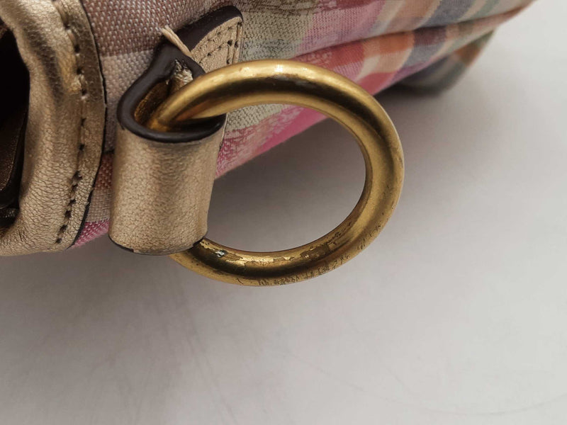 Coach Poppy Plaid Handbag Aa0725izsa
