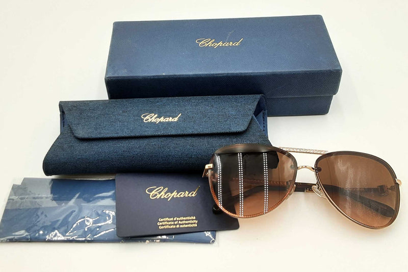 Chopard Schf10s Aviator Sunglasses Eb1024lrxdu