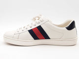 Gucci 386750 02jr0 008 White Shoes Size 8 Aa0826lrrsa