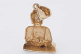 10k Yellow Gold Buddha Pendant 4.4 Grams Eb1125lxzsa