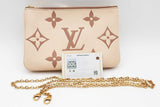 Louis Vuitton Monogram Empreinte Double Zip Pochette Eb0726rxzsa
