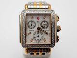 Michele Mw06p01c5046 42 Signature Deco Two-tone Steel Quartz Watch Do0625rxzde