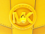 Michael Kors Greenwich Convertible Yellow Leather Crossbody Bag Sd0626wzde