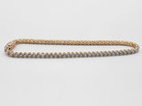 3.55 Cttw Lab Grown Diamonds 14k Gold 3.41g Tennis Bracelet 6.75 In Do0726lwxzde