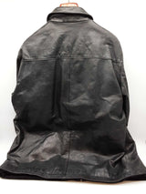 Yves Saint Laurent Ysl Pour Homme Black Leather Jacket Size It 56 Do0625pxzde