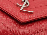 Yves Saint Laurent Quilted Envelope Cassandre Matelasse Wallet Eb0826orxsa