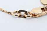 14k Yellow Gold Tapered Fringe Chain Bib Necklace 8.9 Grams 18-20 In Eb0726rxzsa