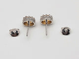 Citrine 0.925 Sterling Silver 4.5g Necklace Stud Earrings Ensemble Do0925lide