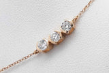 1.95cttw Lab Grown Diamond Pendant Necklace In 14k Yellow Gold 3.2g Eb0826sorsa