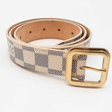 Louis Vuitton Lv Initiales Damier Azur Reversible Belt Size 85-34 Sd0725ezdu