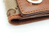 Gucci Britt Monogram Gg Canvas Continental Wallet Eb0926lrxde