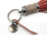 Montblanc Red Leather Tassel Key Chain Sd0626lrde