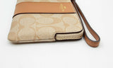 Coach Biege Signature Wristlet Eb0424ordu