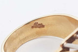 0.26cttw Diamond Ring In 18k Yellow Gold 11.6 Grams Size 6 Eb0326crxsa