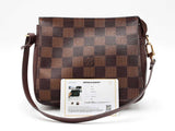 Louis Vuitton Trousse Pochette In Damier Ebene Coated Canvas Fw0626pirdu