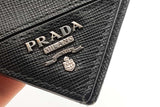 Prada Black Saffiano Leather Long Wallet Eb0226exsa
